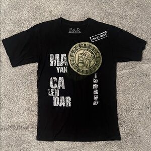 Riviera Maya Mexico black graphic tee